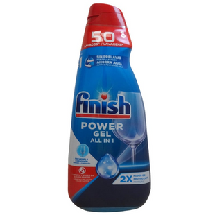 Гель для посудомийної машини Finish All in one Max shine & protection 1 л фото