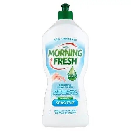 Засіб для миття посуду Morning Fresh Sensitive Aloe Vera 900 мл фото