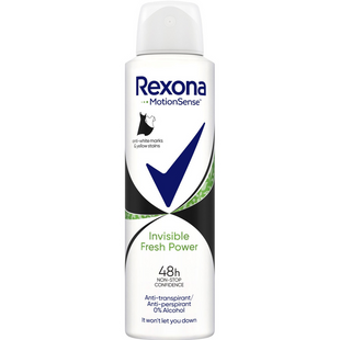 Дезодорант-антиперспирант Rexona Invisible Fresh Power, 150 мл фото