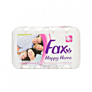 Мило Fax Happy Home With Vitamin E 5 шт по 60 гр фото