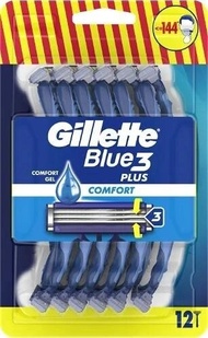 Станки для голения Gillette Blue 3 Plus Comfort 12шт. фото