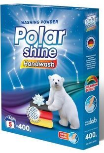 Пральний порошок Polar Shine ручний універсал 400г фото
