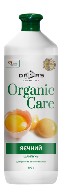 Шампунь для волосся DALAS Organic care Яєчний 900г фото