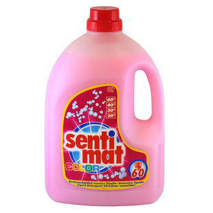 Гель для стирки Sentimat Color &ndash; для цветных вещей, 60 стирок, 3 л фото