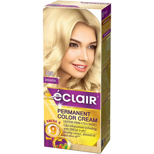 Крем-фарба для волосся Eclair з Omega9 № 100 Блонд фото