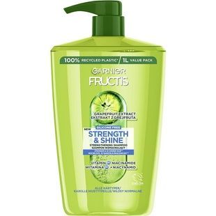 Шампунь Garnier Fructis Сила и блеск 1л фото