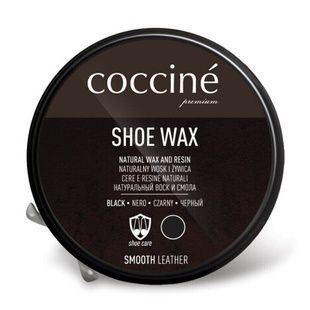 Воск для обуви Coccine Shoe Wax Черный 40мл фото