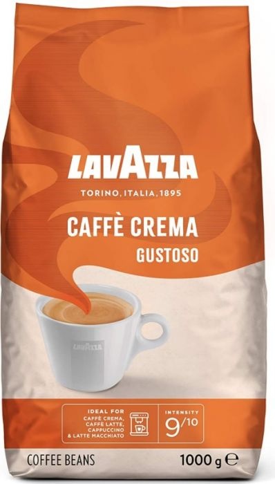 Кава LAVAZZA Caffe Crema Gustoso зернова 1 кг фото