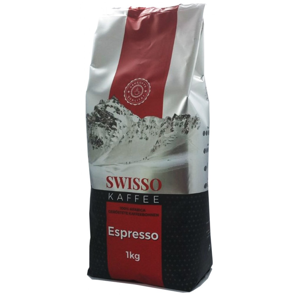 Кофе Swissо Espresso Зерно 1кг фото