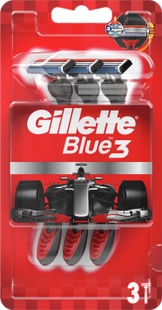 Бритви одноразові Gillette Blue 3 Red 3 шт фото