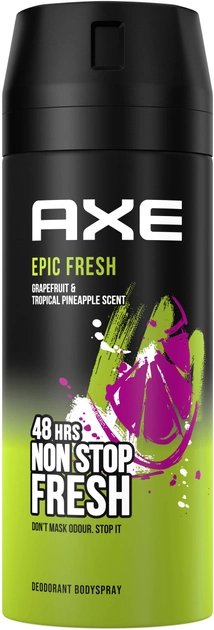 Аерозольний дезодорант AXE Epic Fresh 150 мл фото