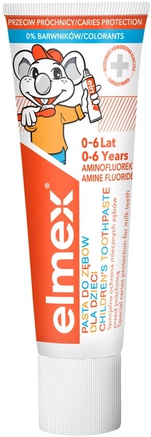 Дитяча зубна паста Elmex від 0 до 6 років 50 мл фото