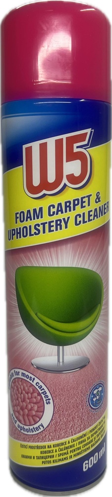 Піна для килимів і меблів W5 Foam Carpet 600мл фото