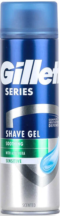 Гель для бритья Gillette Series Sensitive 200мл фото