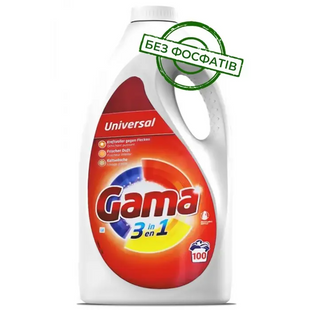 Гель для стирки Gama Universal универсальный, 4.5 л фото