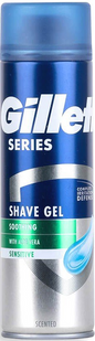 Гель для гоління Gillette Series Sensitive 200мл фото