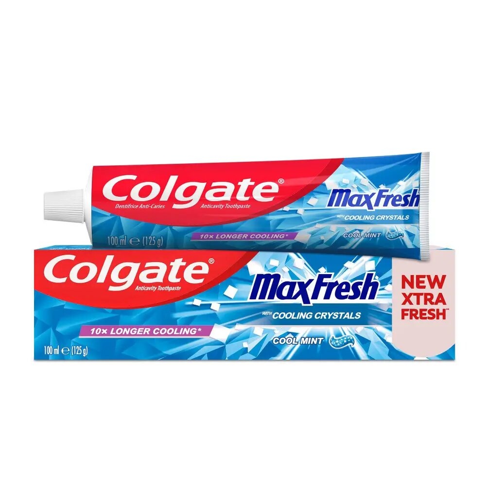 Зубна паста гелева Colgate Max Fresh Cool Mint 100 мл фото