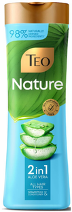 Шампунь-кондиционер для волос Teo Nature 2in1 Aloe Vera 350мл фото