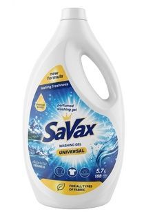 Гель для прання SaVax Universal 188 прань 5,7л фото