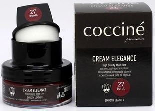 Крем для обуви Coccine Krem Elegance бордовый 50мл фото