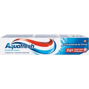 Зубная паста Aquafresh освежающе-мятная, 50 мл фото