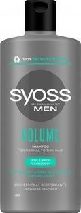 Шампунь SYOSS Men Volume для нормальных и тонких волос 440 мл фото