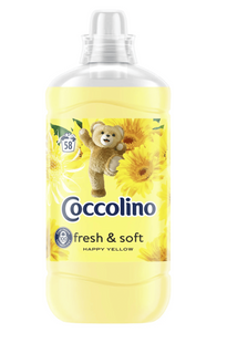 Кондиціонер для білизни Coccolino Happy Yellow 1450 мл фото