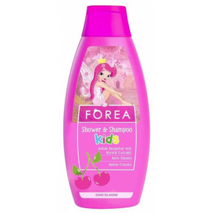 Шампунь-гель для душу з фруктовим ароматом Forea For Kids Shower & Shampoo, 500 мл фото