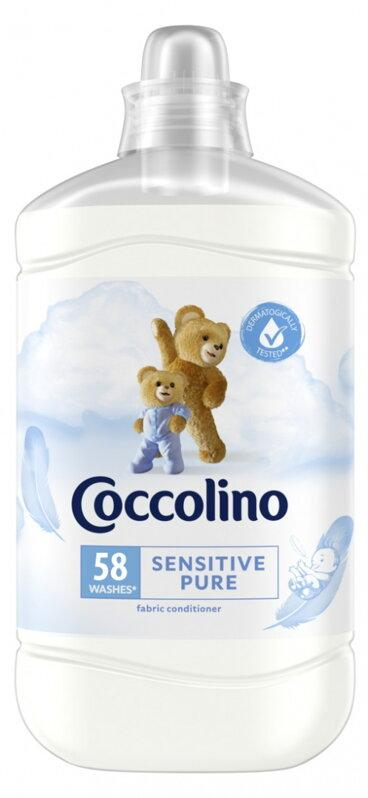 Кондиционер для белья Coccolino Sensitive Pure 1450 мл фото