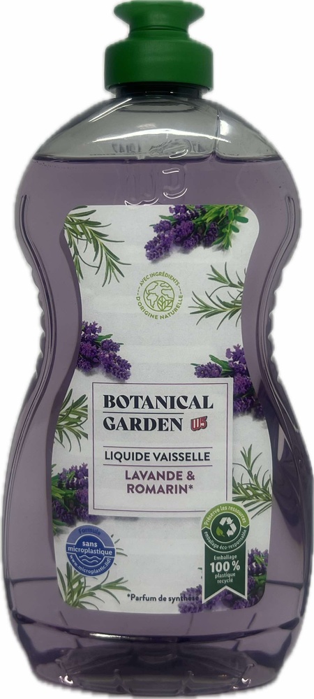 Средство для мытья посуды W5 Botanical Carden Lavanda & Romarin 500 мл фото