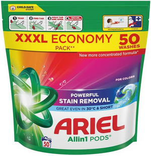 Капсулы для стирки Ariel Pods All-in-1 Color Для цветной 50 шт фото