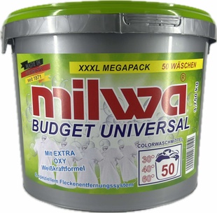Пральний порошок MILWA universal 3.75кг фото