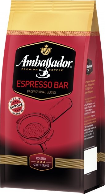 Кофе в зернах Ambassador Espresso Bar 1 кг фото