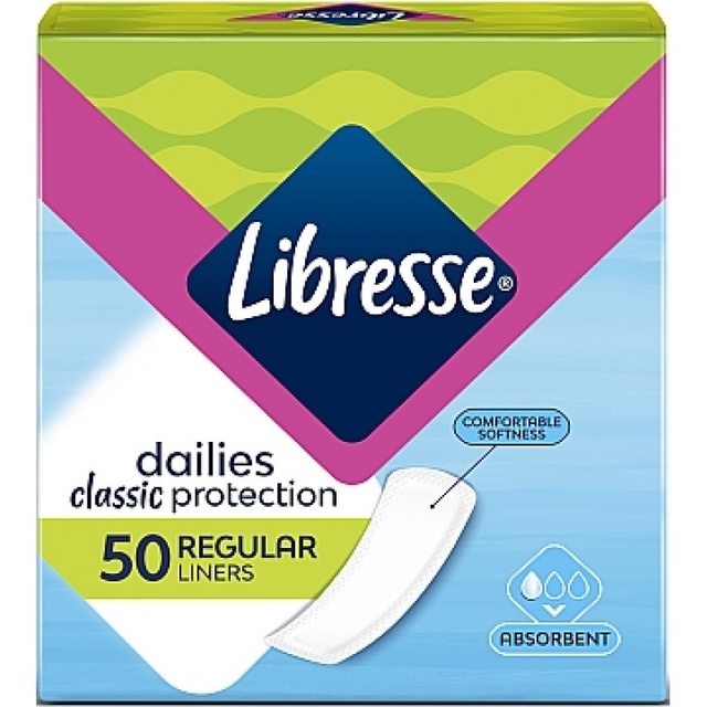 Щоденні гігієнічні прокладки Libresse Classic Regular 50 шт фото
