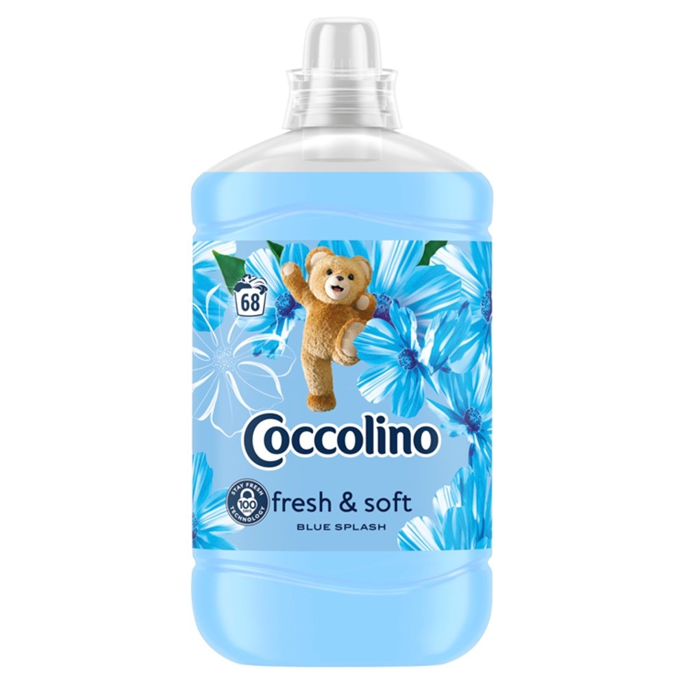 Кондиціонер для білизни Coccolino Blue Splash (68 прання), 1.7 л фото