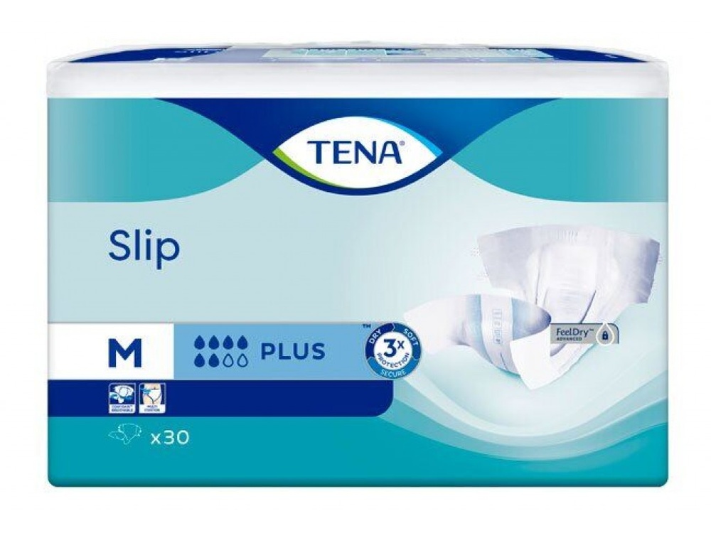 Подгузники для взрослых Tena Slip Plus Medium 30 фото