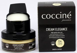Крем+губка стеклянной банке Coccine Krem Elegance Слоновая кость (04) 50мл фото