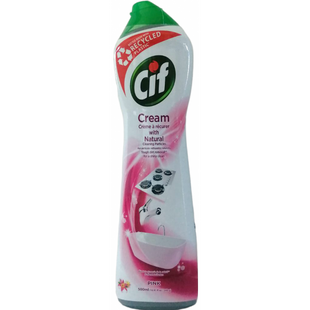 Крем для чистки Cif Pink Flower 500 мл фото