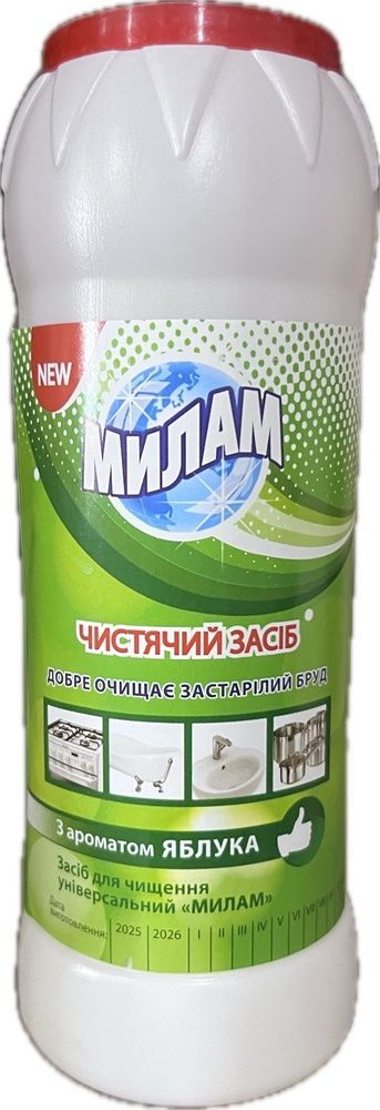 Порошок для чищення Мілам яблуко, 500 г фото
