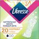 Ежедневные гигиенические прокладки Libresse Natural Care Pantyliners Normal 20 шт  фото 1