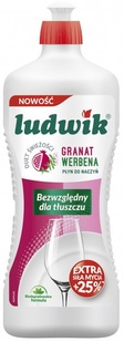 Бальзам для мытья посуды Ludwik Гранат с вербеной 450 мл фото