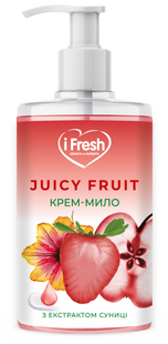 Рідке крем-мило з екстрактом суниці та ароматом фруктів iFresh 500 мл фото