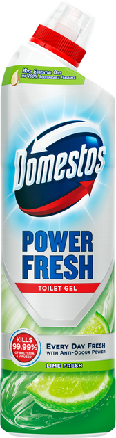 Засіб для чищення туалету Domestos POWER FRESH свіжість лайму 700 мл фото