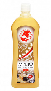 Рідке господарське мило 5-Five 1л фото