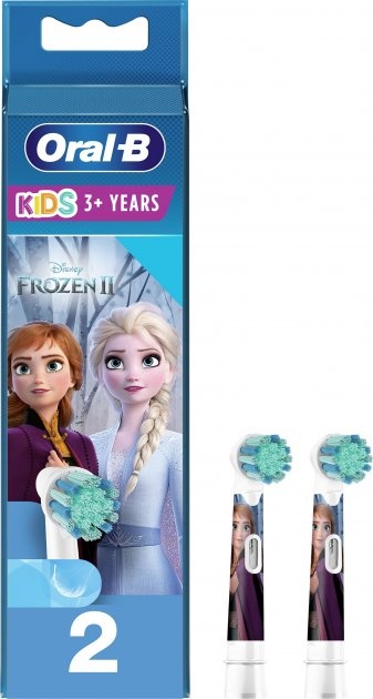 Насадки для електричної зубної щітки Oral-B Kids Frozen II, 2 шт. фото