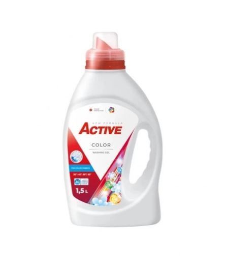 Гель для прання Active Color для кольорових речей 1,5&nbsp;л фото