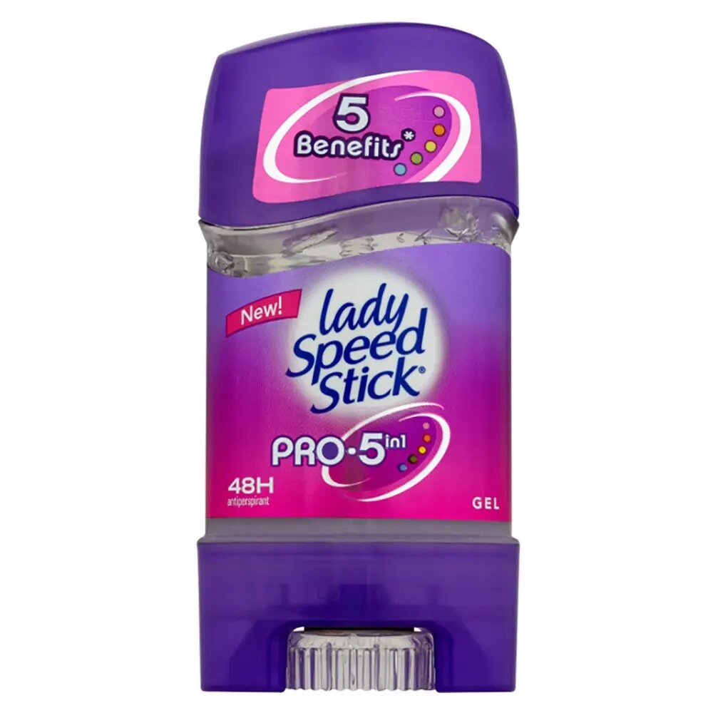 Дезодорант гелевий Lady Speed Stick Pro 5in1 65 г фото