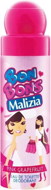 Парфюмированный дезодорант для девочек Malizia Bon Bons Pink Grapefruit 75 мл фото