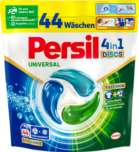 Гелеві капсули для прання Persil 4 in 1 Universal 44 шт фото