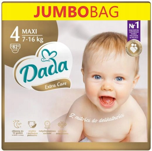 Подгузники Дада Dada Extra Soft 4 Maxi (7-16 кг), 82 шт фото